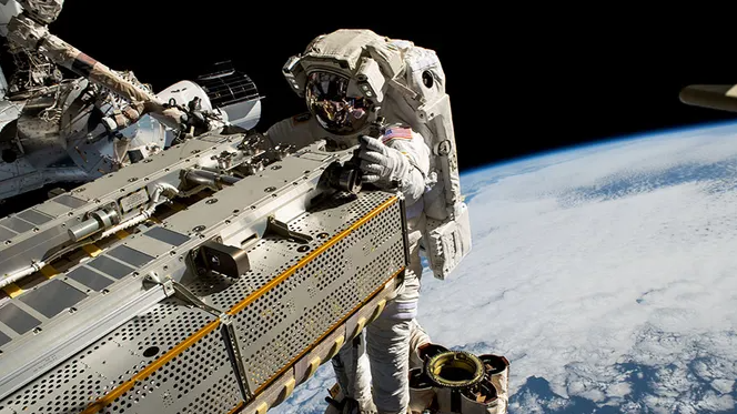 NASA astronauts spacewalk outside space station today in this free livestream